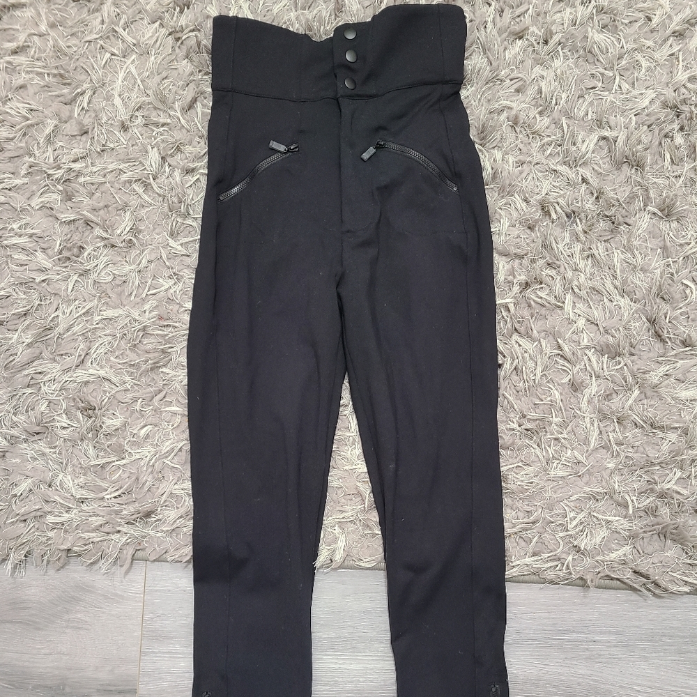 Bebe high waisted button up pants